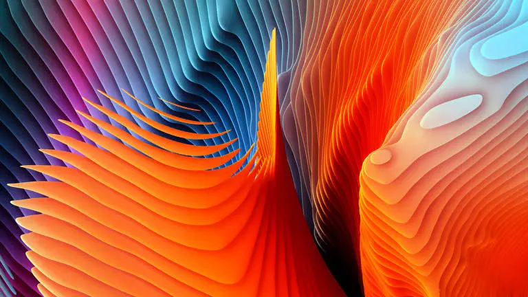 Explosão de Cores tema para Windows 10 Imagem de slideshow 2