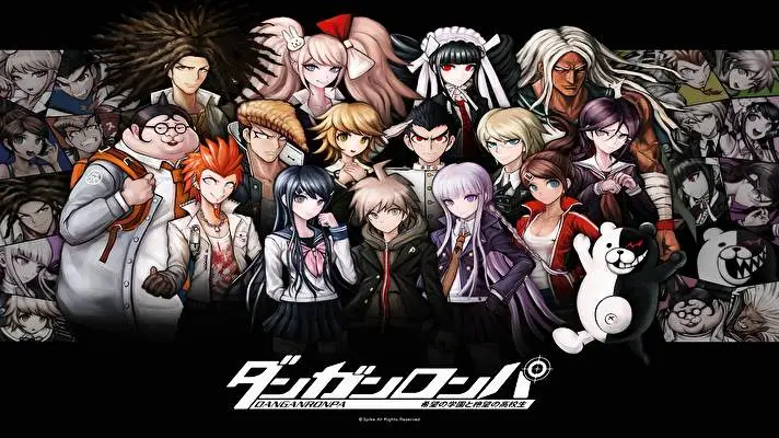 Danganronpa téma Windows 10-hez Diavetítés kép 1
