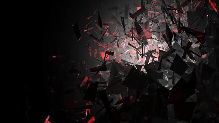 Donkere Abstractie thema voor Windows 10 Diavoorstelling afbeelding 3