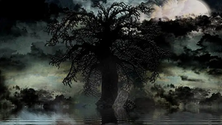 Alberi Scuri tema per Windows 10 Immagine di presentazione 5