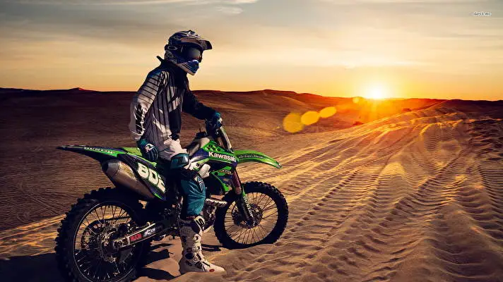 Dirt Bike Thema für Windows 10 Diashow-Bild 1