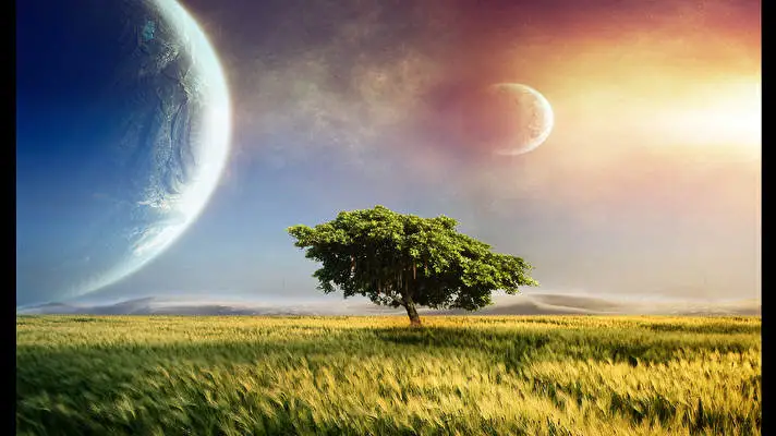 Dreamy World theme for Windows 10 Slideshow image 2