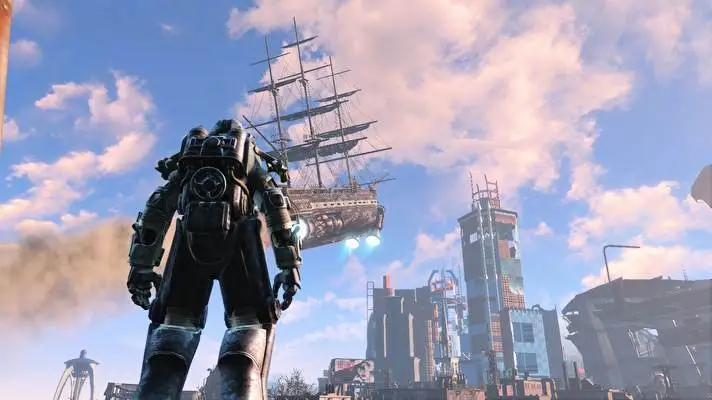 Фоллаут 4 VR тема для Windows 10 Изображение слайдшоу 3