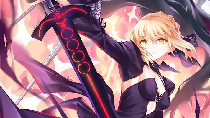 Fate Grand Order téma Windows 10-hez Diavetítés kép 1