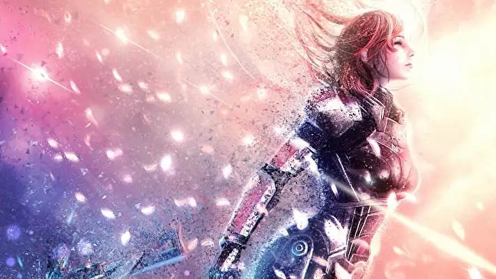 フェムシェップ マスエフェクト Windows 10用テーマ スライドショー画像 4