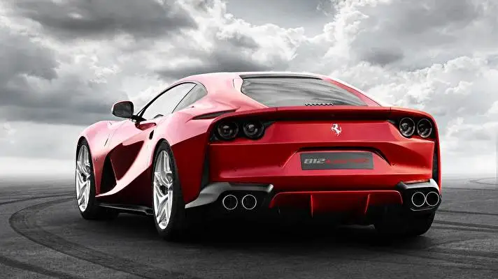 Ferrari 812 Superfast tema para Windows 10 Imagem de slideshow 5