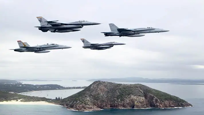 Gevechtsvliegtuigen thema voor Windows 10 Diavoorstelling afbeelding 3