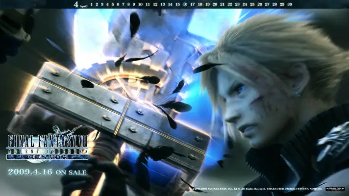 Final Fantasy VII motyw dla Windows 10 Obraz pokazu slajdów 2