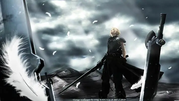 Final Fantasy VII motyw dla Windows 10 Obraz pokazu slajdów 4