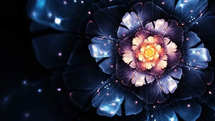 FraktalŞekiller Windows 10 için tema Slayt gösterisi görüntüsü 1