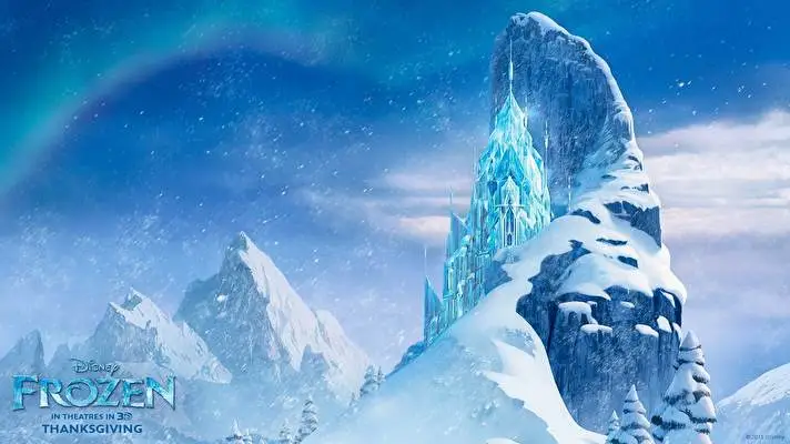Frozen theme for Windows 10 Slideshow image 1
