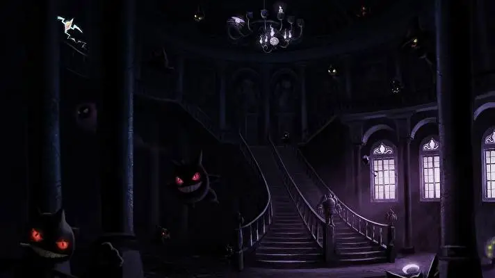 Gengar motiv pro Windows 10 Obrázek prezentace 3