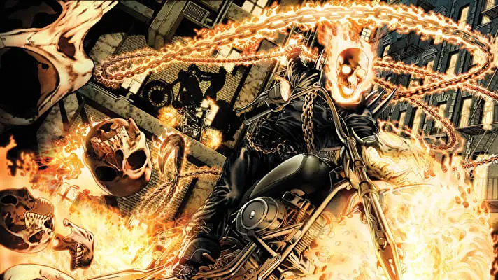 Ghost Rider theme for Windows 10 Slideshow image 3