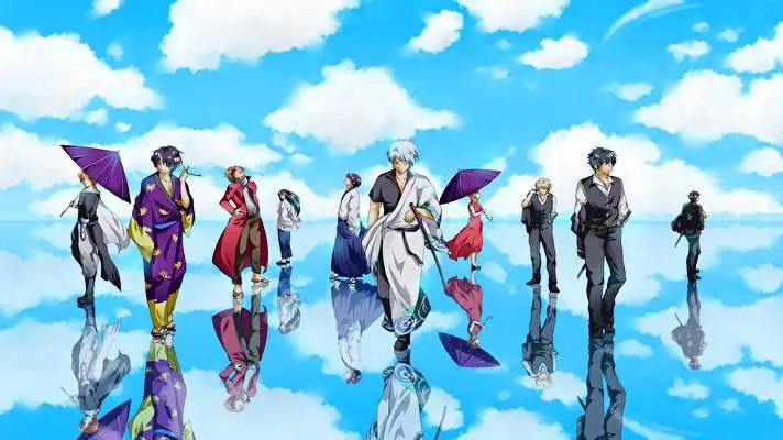 Gintama motiv pro Windows 10 Obrázek prezentace 5