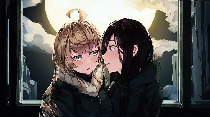 Poslední výprava dívek motiv pro Windows 10 Obrázek prezentace 1