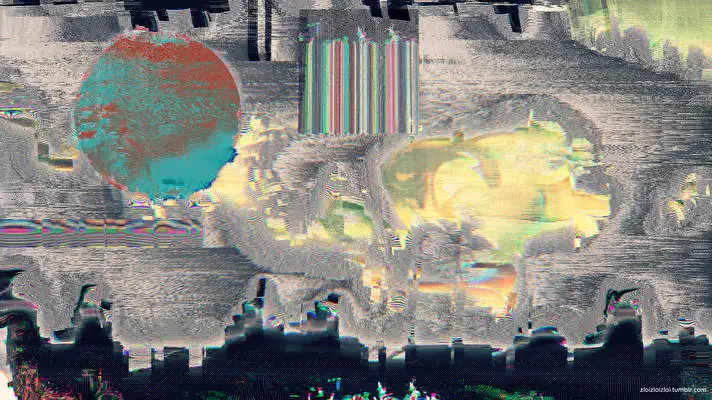 Arte Glitch tema para Windows 10 Imagem de slideshow 1