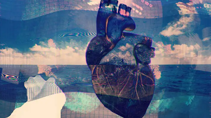 Arte Glitch tema para Windows 10 Imagem de slideshow 3