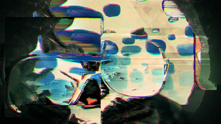 Arte Glitch tema para Windows 10 Imagem de slideshow 4