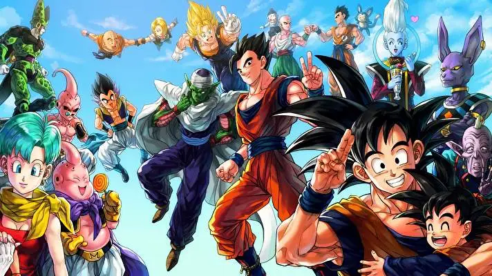 Goku motyw dla Windows 10 Obraz pokazu slajdów 2