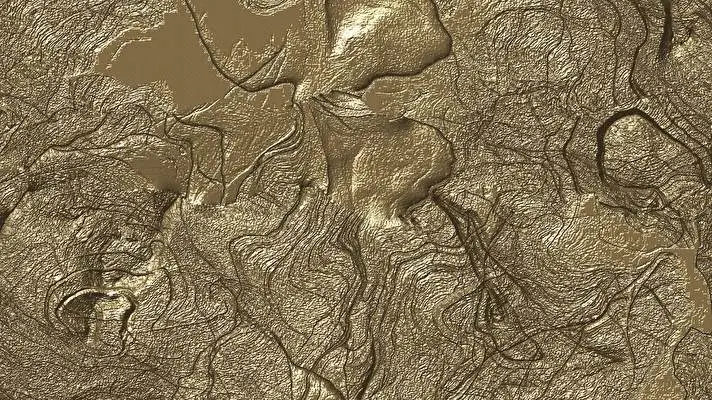 Złoto motyw dla Windows 10 Obraz pokazu slajdów 4