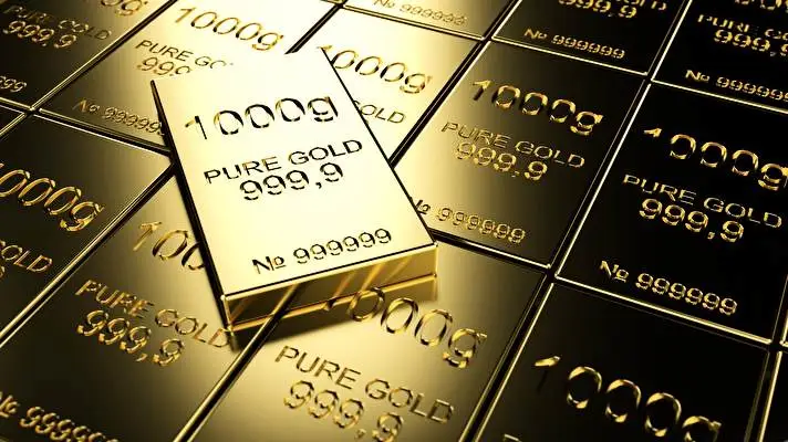 Złoto motyw dla Windows 10 Obraz pokazu slajdów 5