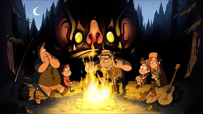 グラビティ・フォールズ Windows 10用テーマ スライドショー画像 4