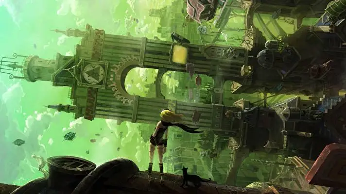 Gravity Rush tema per Windows 10 Immagine di presentazione 1