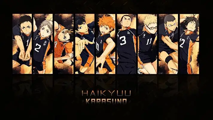Haikyuu motiv pro Windows 10 Obrázek prezentace 1