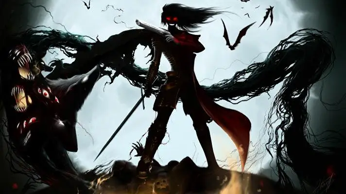 Hellsing Thema für Windows 10 Diashow-Bild 1