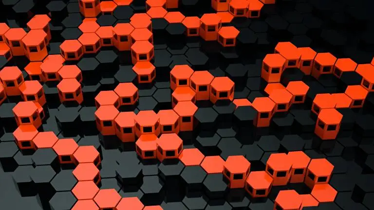 Hexagon theme for Windows 10 Slideshow image 1