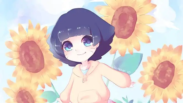 ひまわりうずまき Windows 10用テーマ スライドショー画像 3