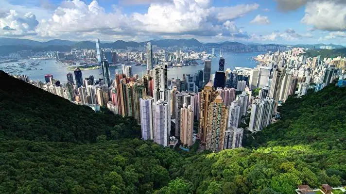 Hong Kong thema voor Windows 10 Diavoorstelling afbeelding 4