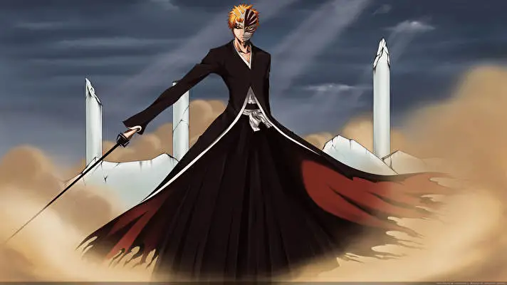 Ichigo Kurosaki motiv pro Windows 10 Obrázek prezentace 2