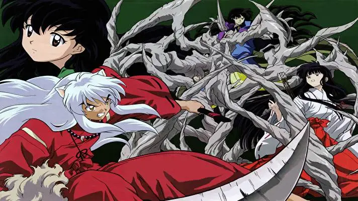 Inuyasha thema voor Windows 10 Diavoorstelling afbeelding 2