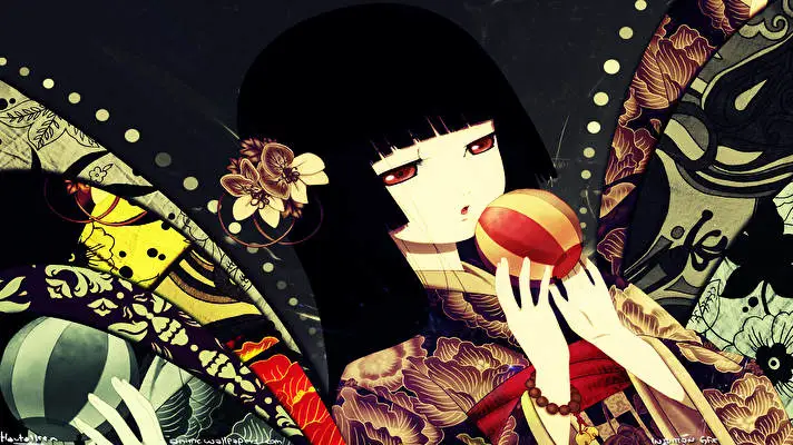 Jigoku Shoujo thème pour Windows 10 Image de diaporama 5