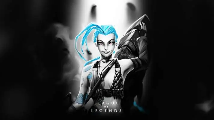 Jinx Lol theme for Windows 10 Slideshow image 3