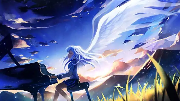 Kanade Tachibana motiv pro Windows 10 Obrázek prezentace 3