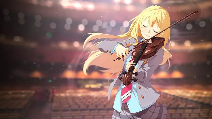 Kaori Miyazono motiv pro Windows 10 Obrázek prezentace 1