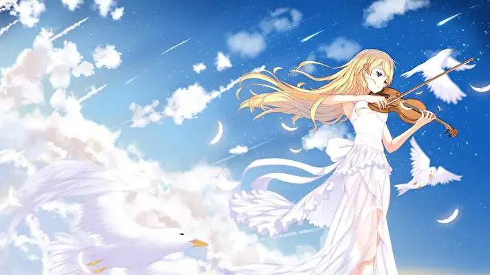 Kaori Miyazono motiv pro Windows 10 Obrázek prezentace 4