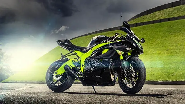 Kawasaki Ninja motyw dla Windows 10 Obraz pokazu slajdów 2