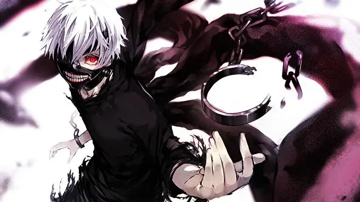 Ken Kaneki motiv pro Windows 10 Obrázek prezentace 1