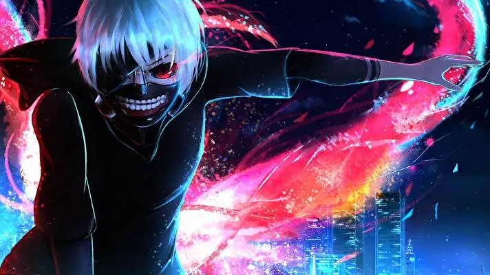 Ken Kaneki motiv pro Windows 10 Obrázek prezentace 2