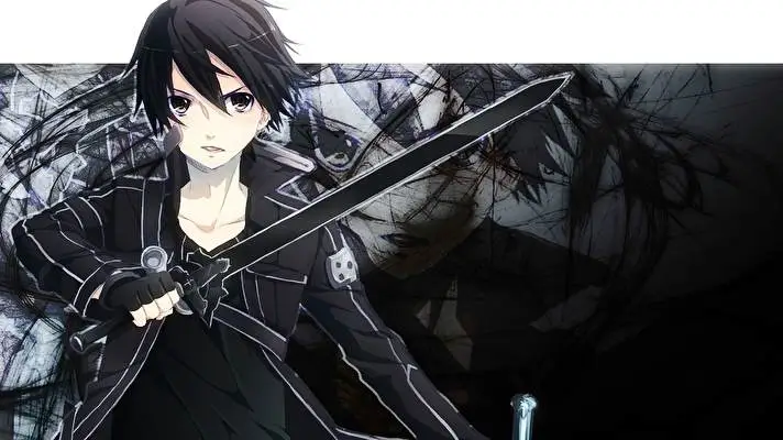 Kirito téma Windows 10-hez Diavetítés kép 1