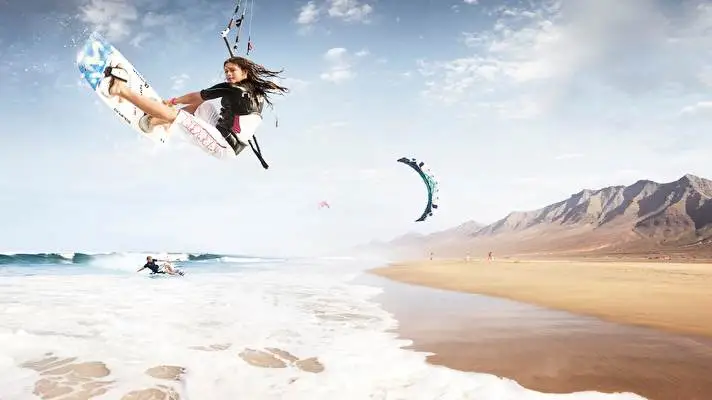 Kitesurfing theme for Windows 10 Slideshow image 1