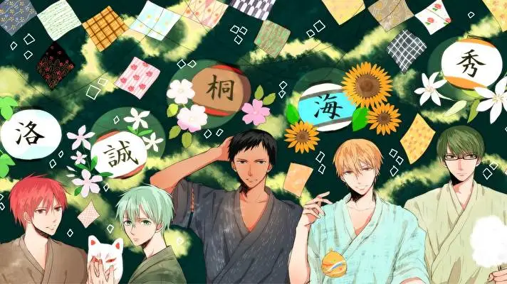 Kuroko No Basket motiv pro Windows 10 Obrázek prezentace 3