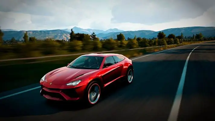 Lamborghini Urus motyw dla Windows 10 Obraz pokazu slajdów 2