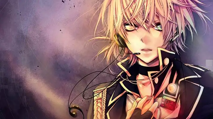 Len Kagamine Vocaloid motiv pro Windows 10 Obrázek prezentace 1