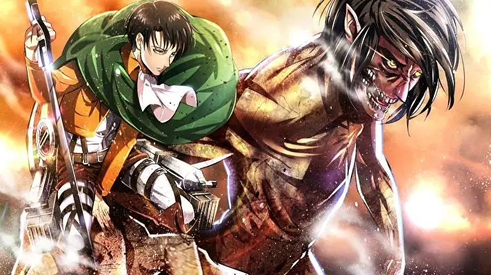 Levi Ackerman motiv pro Windows 10 Obrázek prezentace 5