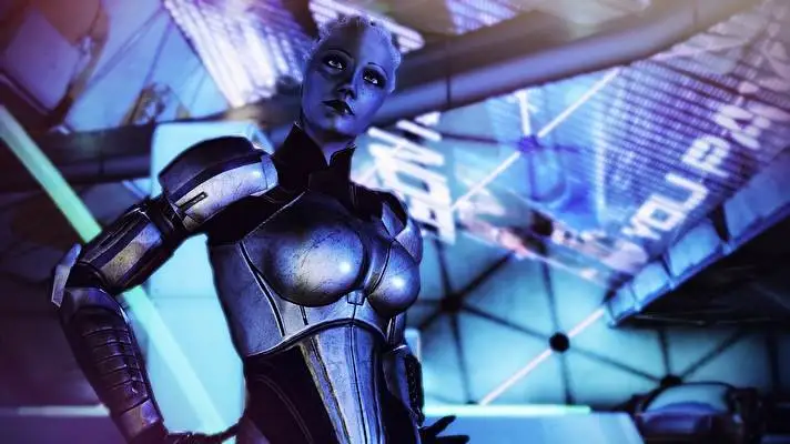 Liara Tsoni tema para Windows 10 Imagem de slideshow 4