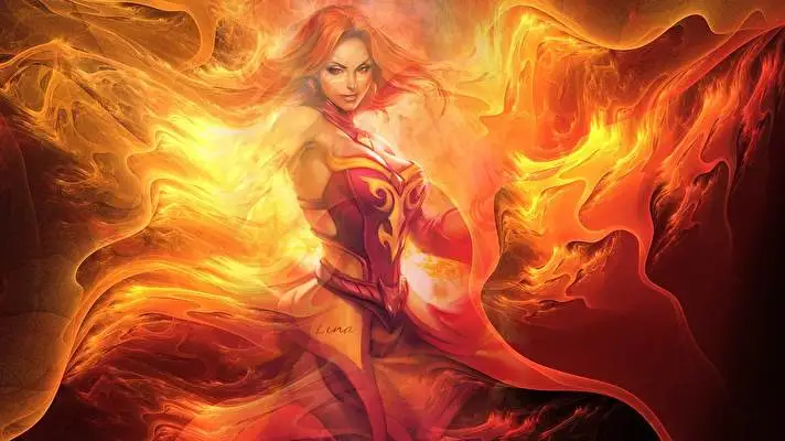 Lina Dota 2 theme for Windows 10 Slideshow image 5